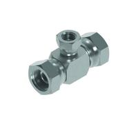 BSP Femmina X BSP Femmina X BSP Ridotto Femmina Tee - 3/8 A 1-1/4