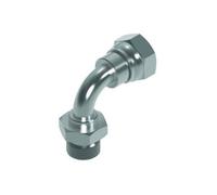 BSP Maschio X BSP Femmina 90° Curva Morbida O-Ring Gomito - 1/4" A 1"