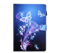 Bspring Custodia Compatibile con New iPad PRO 11 inch 2018/2020 (2nd Generation), Cavaletto Tablet, Supporto con Ricarica Wireless Auto Sveglia e Sonno,Dream Farfalla