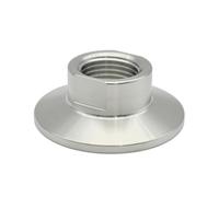 BSPT DN8 DN10 DN15 DN20 DN25 SS304 stainless steel clamp 25.4 50.5 64mm sanitary thread collar pipe fittings Homemade adapter,Internal thread,DN8 Ferrule 25.4mm