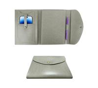 bssmmai Custodia protettiva per libri A5 dal design elegante, in pelle (PU), con computer portatile in poliuretano dello stesso colore, adatta per libri in formato A5