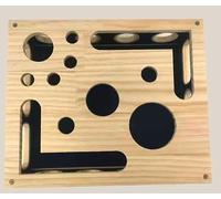 bssmmai Labirinto per gatti puzzle scatola di arricchimento con tiragraffi, antistress durante il gioco per gatti; supporto auto-occupazione e affilatura dei loro artigli