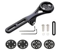 BSSOK Supporto da bicicletta per manubrio Aero, Aero integrato Handlebar Out Front Combo Mount compatibile con Garmin Edge Wahoo Elemnt