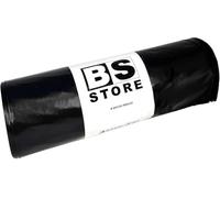 BSSTORE 8 Sacchi Spazzatura Neri Grandi 90X120 Capacità 120Litri Robusti Extra-Resistenti Per Condominio, Giardinaggio