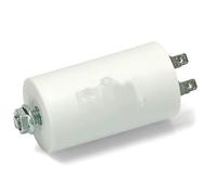 BSSTORE Condensatore Lavatrice 16 uF 450VAC 4 Pin 50/60Hz Compatibile Con Vari Maechi E Modelli Equivalente A C00013582