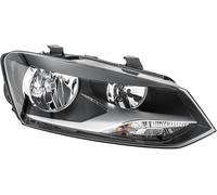 BSSTORE Faro Proiettore Anteriore H7 con Motore Elettrico Compatibile con POLO 2014-2017 (Sinistra - Lato Guida)