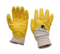 BSSTORE Guanti In NBR Leggero Con Polsino E Dorso Areato, Per Giardinaggio, Fai Da Te, Misure A Scelta (9)