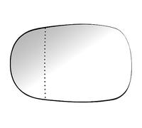 BSSTORE Piastra Vetro Specchio Retrovisore per CLIO II 1998-2012, MEGANE 1999, SCENIC 1999 (Sinistro - Lato Conducente Asferico)