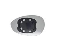 BSSTORE Piastra Vetro Specchio Retrovisore per Grande Punto 2005, Grande Punto EVO 2009, Linea 2007, 500 dal 2007 in poi (Destra - Lato Passeggero)