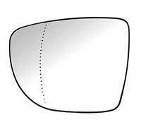 BSSTORE Piastra Vetro Specchio Retrovisore Termico per CLIO 4, CAPTUR, MICRA 5, ZOE (Sinistro - Lato Conducente Asferico)