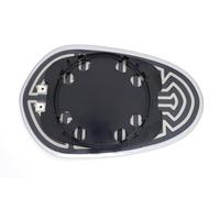 BSSTORE Piastra Vetro Specchio Retrovisore Termico per YPSILON (843) 2003-2009 (Sinistra - Lato Conducente)
