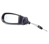 BSSTORE Specchietto Retrovisore Esterno Nero per PUNTO dal 1999 al 2012 (188) Completo con Specchio e Regolazione Meccanica (Sinistro - Lato Conducente)