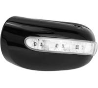 bssyung Ripetitore indicatore specchietto retrovisore auto Side Mirror Indicator Light For Benz W220 2003 2004 2005 A2208100964 Car Back Housing Cover(L)