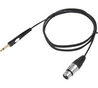 BST XLRF-JACKM-6 cavo audio 6 metri " JACK maschio stereo/XLR femmina " per microfono simmetrico e asimmetrico