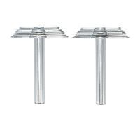 BSTCAR 2 Pezzi Cork Borer Manuale in Acciaio Inossidabile Strumento per la Borer del Tappo in Gomma in Sughero per Laboratorio Scolastico