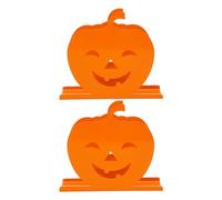 BSTCAR 2 Porta Tovaglioli a Forma di Zucca, in Ferro, Decorativi e Cavi, Ideali per Hotel e ristoranti.