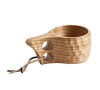 BSTCAR 200ML Tazza in Legno Fatta a Mano Kuksa Antica Lapponia Finlandia, Tazze da Caffe, per Escursioni, Campeggio, Cucina, Allaperto o Un Regalo
