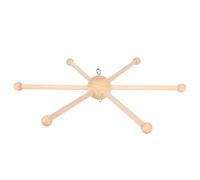 BSTCAR Baby Mobile Hanger, Kit di telaio mobile in legno fai da te letto campana ve nto campane baby culla Hanger per bambino casa culla parete appesa