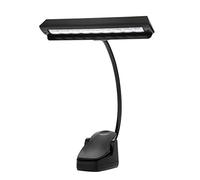 BSTCAR Clip Luminoso per Supporto Musicale, 9 Clip LED su Luce, Batteria o Alimentata USB, Lampada da Lettura per Camera da Letto Flessibile Portatile Portatile