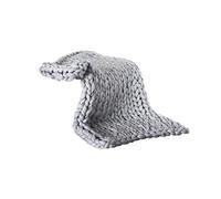 BSTCAR, coperta lavorata a maglia, comoda ed elegante, lavorata a mano, grande maglia a maglia grossa, coperta lavorata a mano, ideale come decorazione per la casa o per il letto, idea regalo