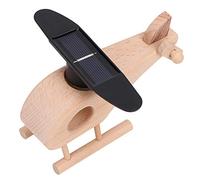 BSTCAR Giocattoli per Elicotteri in Legno Ad Energia Solare Kit per Bambini Kit Scientifico Giocattolo Educativo Gioco All'aperto per Bambini
