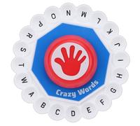 BSTCAR Gioco di Parole Giochi da Tavolo per Famiglie Gioco di Pressione di 24 Lettere Divertenti Puzzle Frenetici Giochi di società per Ragazzi Ragazze Bambini Adulti (Blu)