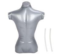 BSTCAR Manichini Gonfiabili Maschili Modello Torso Uomo Modello Mezzo Corpo Manichino Top Abbigliamento Espositori per Vetrine, Vendite di Costumi da Bagno, Centri Commerciali