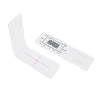 BSTCAR Monitor di Crepe Monitor Accurato del Misuratore di Crepe in ABS Acrilico Standard Che Racconta la Storia per lo Standard e L'angolo