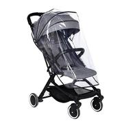BSTCAR Parapioggia universale per passeggino, copertura trasparente per pioggia e ve nto, paravento da viaggio per passeggino/buggy