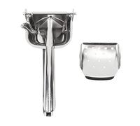 BSTCAR Spremiagrumi manuali in acciaio inossidabile, spremiagrumi manuale per arance, spremiagrumi in metallo per lime, spremiagrumi per agrumi per la kitchen di casa e l'ufficio