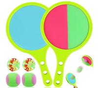 BSTDAYEVER Cattura Racchette Palline Set Racchettoni Giochi Spiaggia Toss