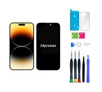 bstdianzi Kit di sostituzione dello schermo per iPhone 14 Pro Max da 6,7 pollici con 3D Touch IPS FHD Assemblaggio completo e digitalizzatore con strumenti di riparazione Protezione dello schermo