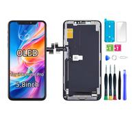 bstdianzi Schermo OLED sostitutivo per iPhone 11 PRO | 5,8" Assieme OLED FHD, display 3D Touch. Kit riparazione e adesivo impermeabile. Comp: A2160, A2215, A2217.