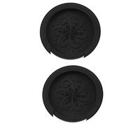 Bstepompre 2 tappi per foro per chitarra acustica, per equalizzatore da 101,6 cm/104,1 cm, colore: nero