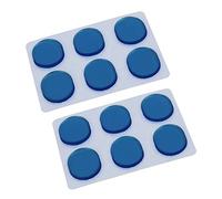 Bstepompre Kit di 48 per marmitta in gel di silice, tamponi in gel di silice, silenziatori per , silenziatore, blu