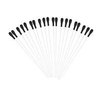 Bstinay Bacchetta per direttore d'orchestra, 20 pezzi, 385 mm, colore: bianco e nero