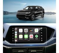 BSTW per 2025 T-Cross Pellicola Protettiva 2019-2025 VW T-Cross 9.2" Discover Pro Navigation Display Protezione Schermo in Vetro Temperato, 9H Antigraffio HD Chiaro Accessori T Cross 2024