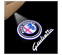 BSWNSJZT 2 Pezzi Luci di Benvenuto di Cortesia per Alfa Romeo Giulietta, Luce Forte Luci Proiettore Porta Portiera Auto Luce Accessories