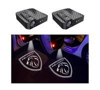 BSWNSJZT 2 Pezzi Luci di Benvenuto di Cortesia per Peugeot 3008 5008 208 2008 308 508 SW GT 2020-2022 2023 2024 2025, Luce forte Luci Proiettore Porta Portiera Auto Luce accessories