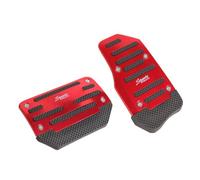 BSWNSJZT Pedale del Freno e dell'acceleratore per Mini Cooper 3 Portes F56 2014-2025, Pedali per Cambio Automatico/Manuale Accessori Auto,AT-Red