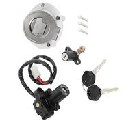 BSWRTH Blocchetto di Accensione Compatibile con Yamaha per FZ6 per FZ6N per FZ6S per FZ6R per FZ8 per FZ8N per FZ8S per FJ09 per FZ07 Set di Interruttori di Accensione E Avviamento per Motociclette