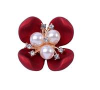 BSZCXBVMP Bottoni con perle e strass, Finti strass bottoni di perle fiore cuore multicolore 10 pezzi artigianato fai da te sposa bouquet borsa capelli(Color 9)