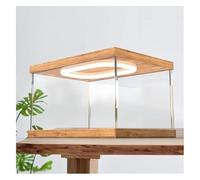 BSZCXBVMP Scatola espositiva trasparente in acrilico, Vetrina in acrilico con luce LED impilabile in diverse dimensioni(10x10x35cm(4x4x14in))