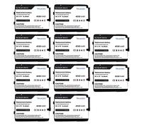 BT-000318, BTRY-TC70X-46MA1-01, batteria compatibile con Mo'tor'ola TC70, TC75, TC75AH, TC75BH, TC75EK, TC75FK, TC75GK, TC75X, TC77, TC77HL, TC77HL Touch, TC7X-46MP, confezione da 10 P-01 Li-ion 4550