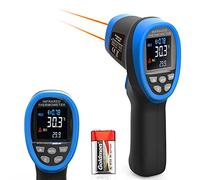 BT-1800C Pirometro -58°F ~3272°F (-50~1800℃) Pistola termica a infrarossi D:S 50:1 Termometro a infrarossi ad alta temperatura per forno industriale HVAC Fusione di metalli (NON per temperatura umana)