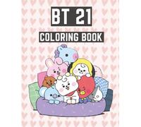 bt 21 Coloring book: JUMBO Fun and Easy Coloring Pages For Kids Ages 2-4