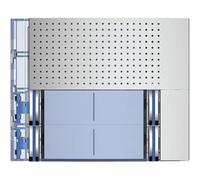 Frontale Bticino fonico base 4 pulsanti su colonna Sfera 351081