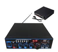 BT-309A 800W Amplificatori for auto domestiche 2 canali 5.0 Surround Sound FM USB Telecomando Mini HIFI Amplificatore digitale Stereo