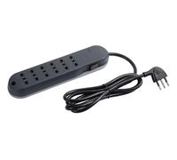 BT-3636GB Multipresa SLIM6 10/16A int. safe grigio