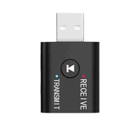 BT 5.0 Adattatore Bluetooth Ricevitore Audio e Trasmettitore Auricolare Doppia Funzione Per Altoparlante Auto USB 5.0 Bluetooth Dongle